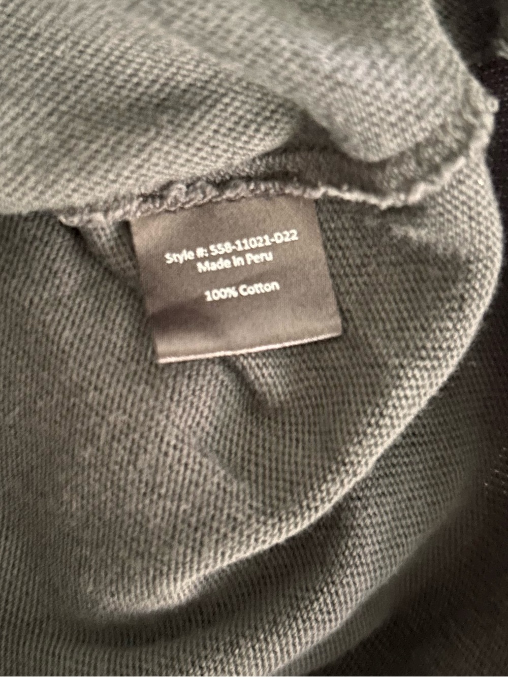 Jenni Kayne Boyfriend Long Sleeve Tee in Black Sz XXS - Picture 11 of 11
